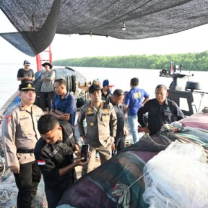Patroli Laut Gabungan Pemprov Sumut-Pemko Tanjungbalai Ungkap Kasus Narkoba, Nahkoda dan ABK Positif Ganja