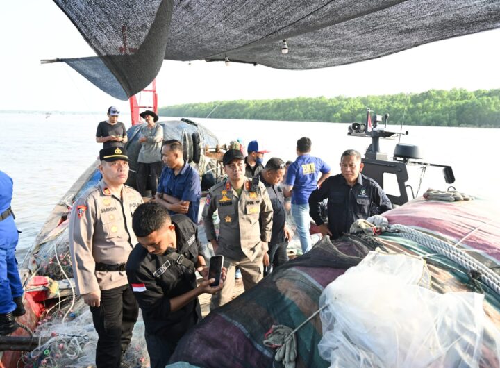 Patroli Laut Gabungan Pemprov Sumut-Pemko Tanjungbalai Ungkap Kasus Narkoba, Nahkoda dan ABK Positif Ganja