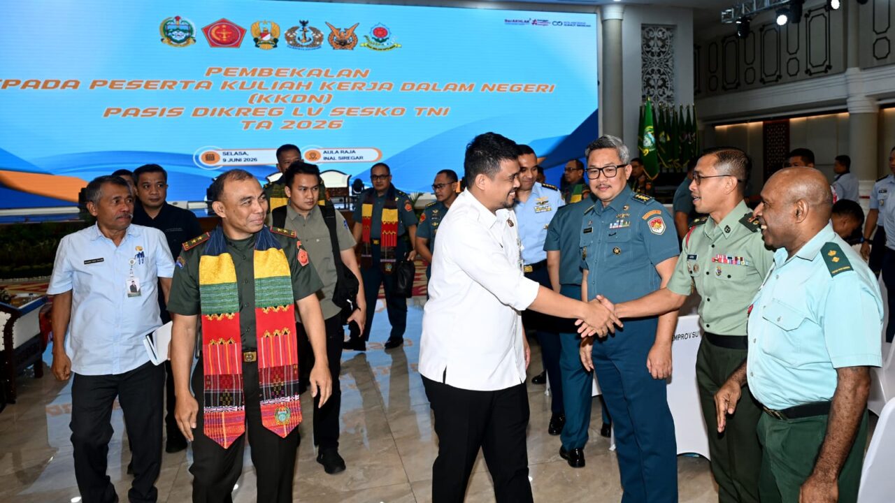 Dihadapan Pasis Sesko TNI, Gubernur Sumut Tekankan Pentingnya Mitigasi Ancaman Megathrust
