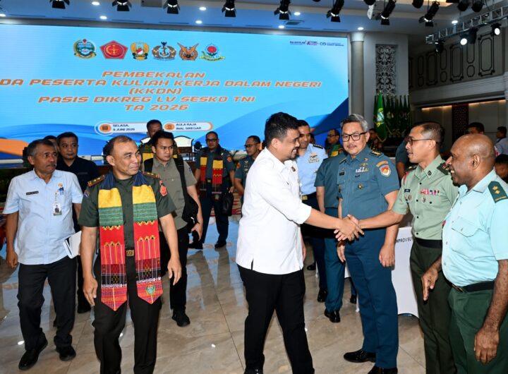 Dihadapan Pasis Sesko TNI, Gubernur Sumut Tekankan Pentingnya Mitigasi Ancaman Megathrust