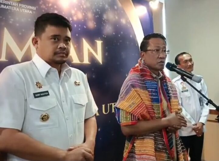 Menkum Supratman Resmikan 6.110 Posbakum di Sumut, Bobby Nasution: Penyelesaian Kasus Tertentu Lewat JC