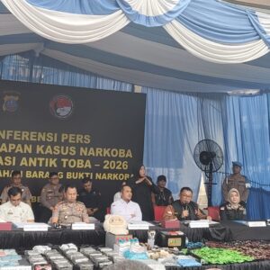 Kasus Narkoba di Medan Melonjak 117 Persen, Polrestabes Sita 231 Kg Sabu