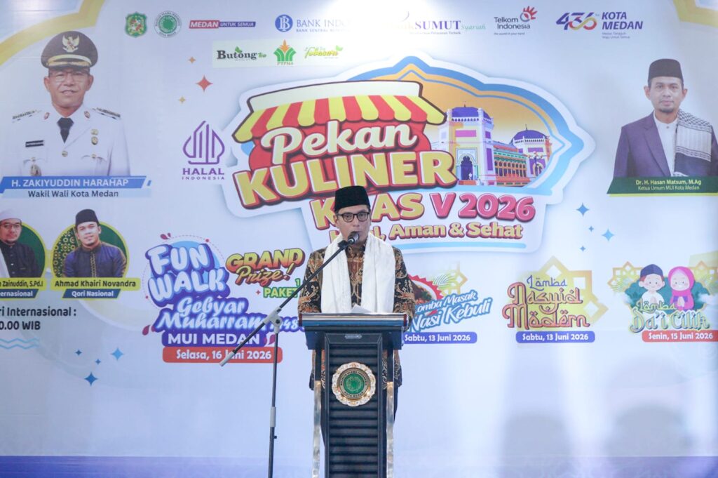 Pekan KHAS V 2026, Rico Waas: Ini Bukan Bazar Biasa, Harus Tonjolkan Ikon Khas Kuliner Medan