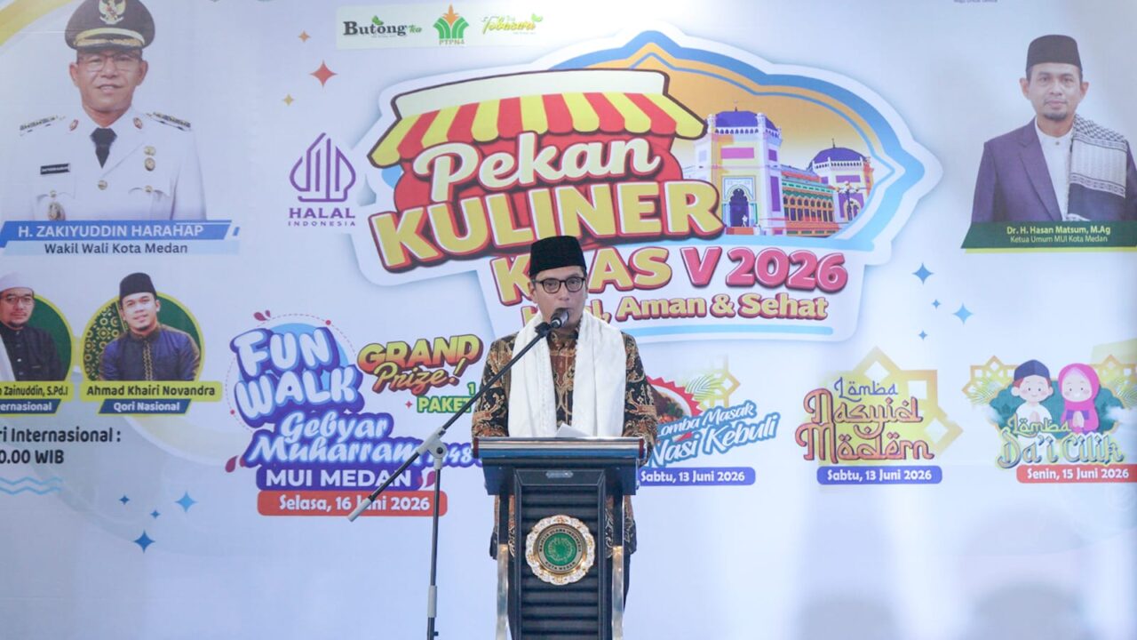Pekan KHAS V 2026, Rico Waas: Ini Bukan Bazar Biasa, Harus Tonjolkan Ikon Khas Kuliner Medan
