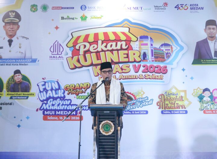 Pekan KHAS V 2026, Rico Waas: Ini Bukan Bazar Biasa, Harus Tonjolkan Ikon Khas Kuliner Medan