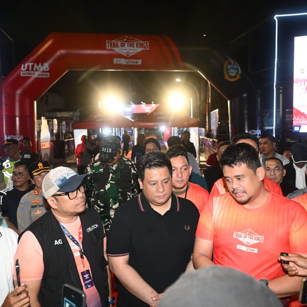 Bobby Nasution Lepas Pelari Dunia Trail of The Kings UTMB, Danau Toba Kian Mendunia Lewat Sport Tourism