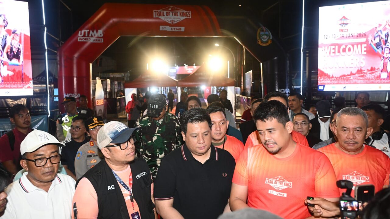 Bobby Nasution Lepas Pelari Dunia Trail of The Kings UTMB, Danau Toba Kian Mendunia Lewat Sport Tourism