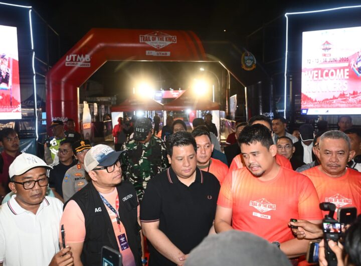 Bobby Nasution Lepas Pelari Dunia Trail of The Kings UTMB, Danau Toba Kian Mendunia Lewat Sport Tourism
