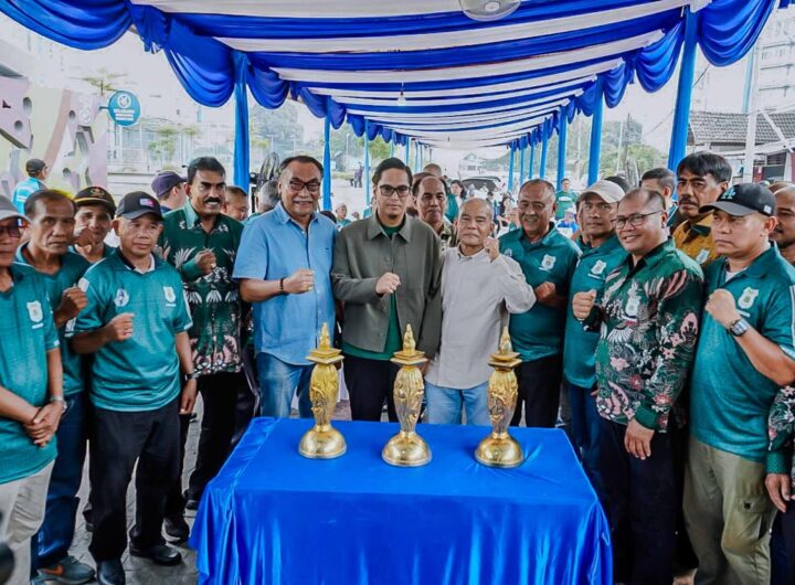 Kukuhkan Pengurus Mantan Pemain PSMS, Rico Waas Dorong Kebangkitan Sepak Bola Medan