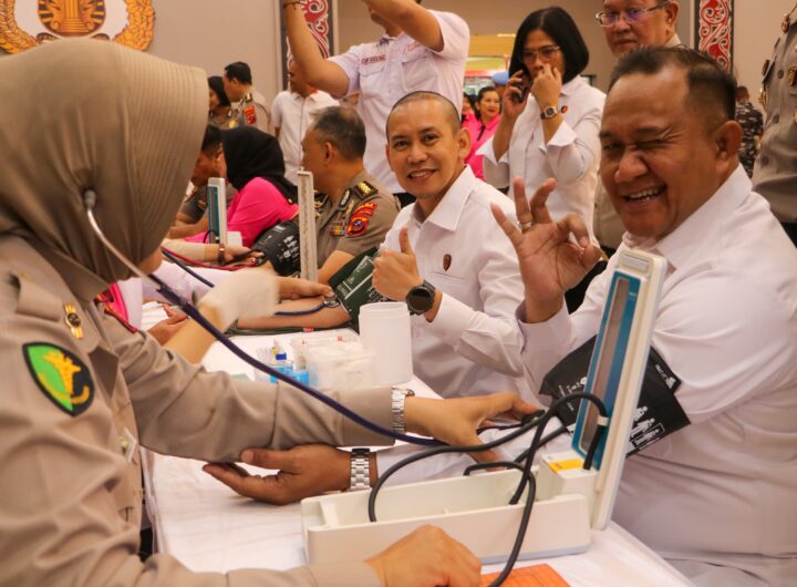 Sambut HUT Bhayangkara ke-80, Polda Sumut Gelar Bakti Kesehatan Donor Darah untuk Kemanusiaan