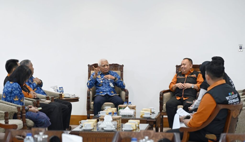 Wagub Sumut Sambut Petugas BPS, Sensus Keluarga dan Ekonomi 2026