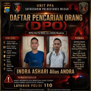Polrestabes Medan Terbitkan DPO Pelaku Dugaan Pencabulan