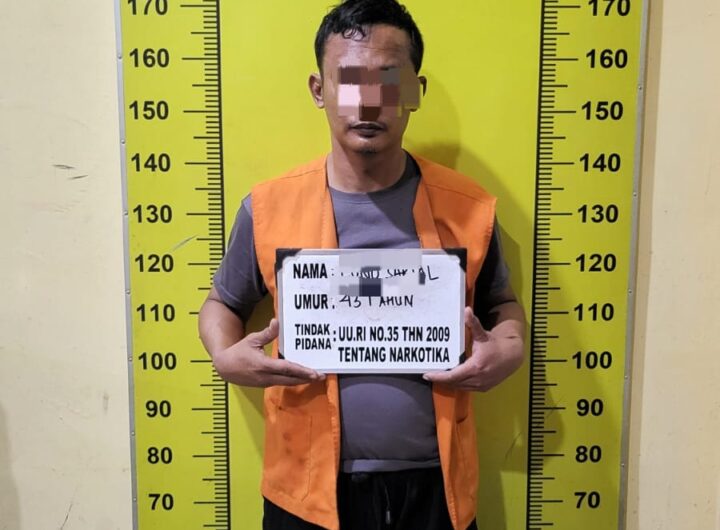 Polresta Deli Serdang Ringkus Pemilik 500 Gram Sabu di Sampali