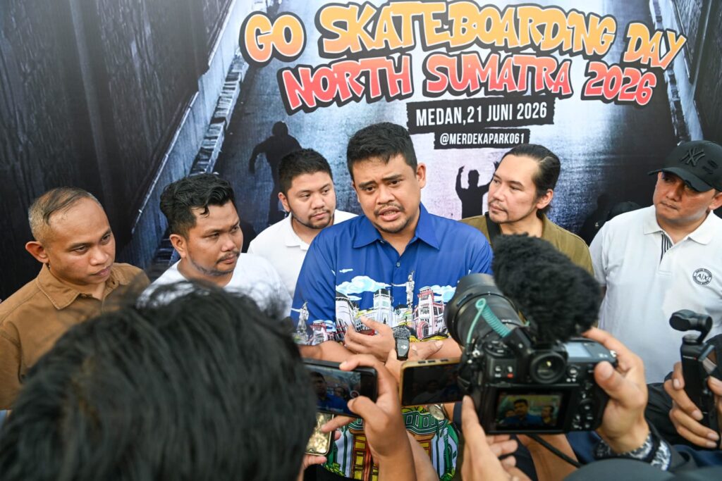 Go Skateboarding Day 2026 di Medan, Bobby Nasution Dorong Penambahan Event dan Skatepark di Sumut