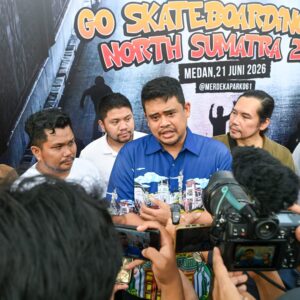 Go Skateboarding Day 2026 di Medan, Bobby Nasution Dorong Penambahan Event dan Skatepark di Sumut