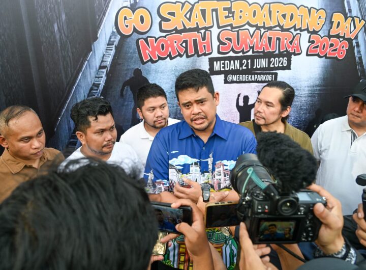 Go Skateboarding Day 2026 di Medan, Bobby Nasution Dorong Penambahan Event dan Skatepark di Sumut