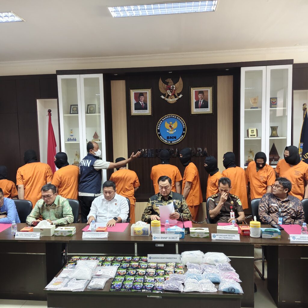 Operasi Saber Bersinar 2026, BNNP Sumut Ringkus Bandar Narkoba Rantau Parapat