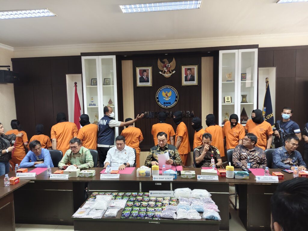 Operasi Saber Bersinar 2026, BNNP Sumut Ringkus Bandar Narkoba Rantau Parapat