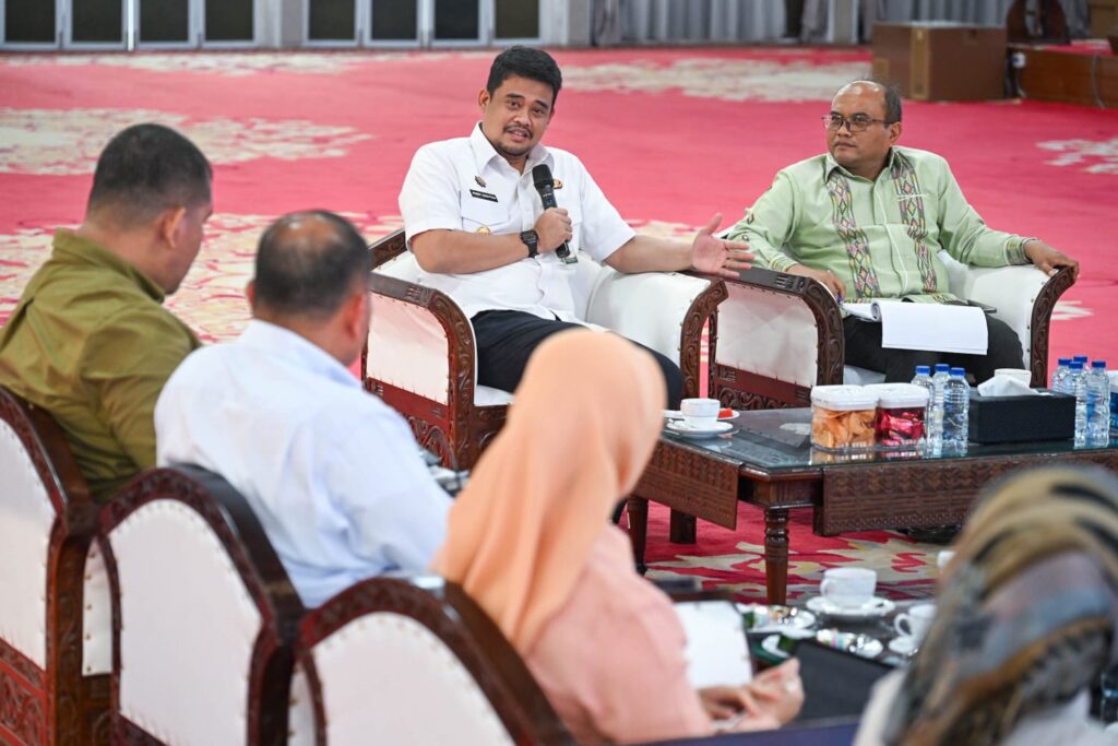 Gubernur Sumut Terima Audiensi Wali Kota Padangsidimpuan, Perkuat Sinergi Pembangunan dan Infrastruktur Daerah