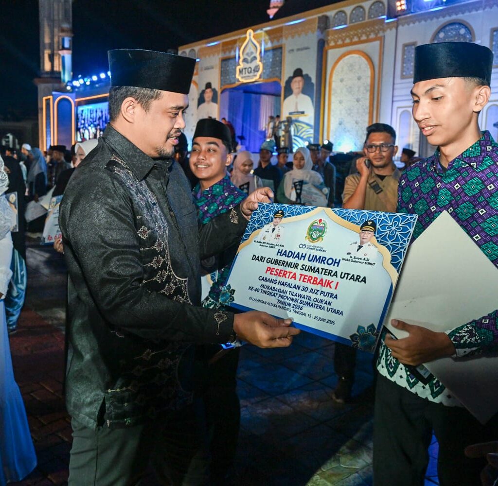 Tutup MTQ ke-40 Sumut, Bobby Nasution Tekankan Implementasi Nilai Alquran dalam Kehidupan