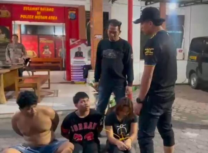 Modus Check-in Hotel, Sindikat Curanmor 2 Pria dan 1 Wanita Sikat CRF di Parkiran