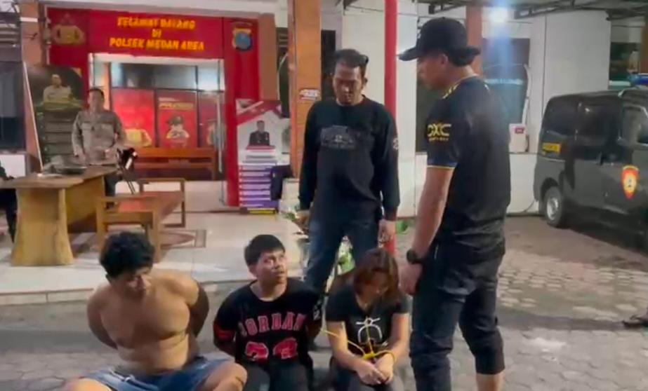 Modus Check-in Hotel, Sindikat Curanmor 2 Pria dan 1 Wanita Sikat CRF di Parkiran