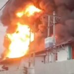 Pabrik Sepatu Yumeida di Sunggal Terbakar