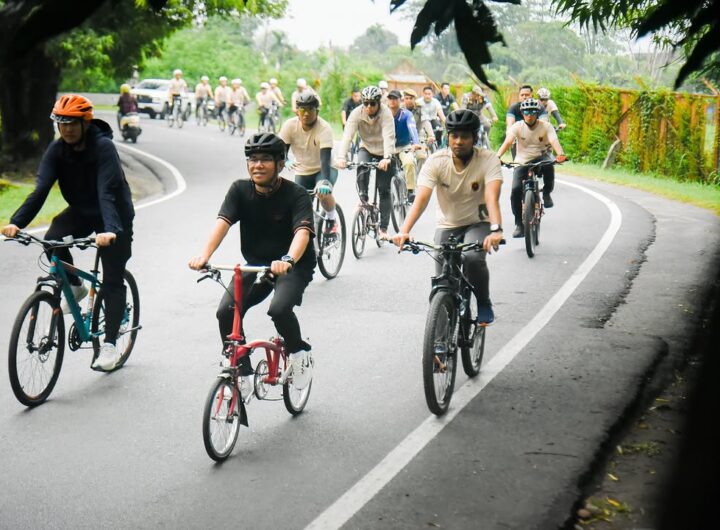 Gowes 21 Kilometer, Wakil Wali Kota Medan dan Forkopimda Pantau Kondisi Kota