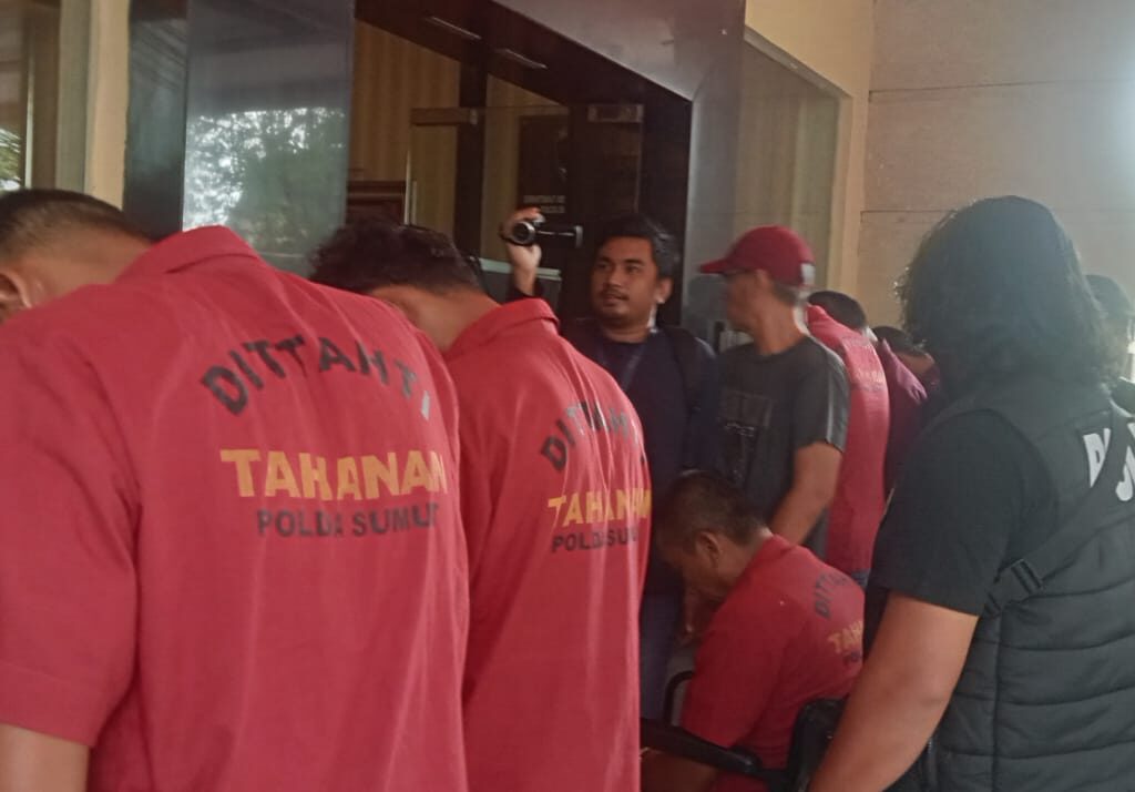Polda Sumut Tangkap 7 Begal Sadis, Kerap Beraksi di Tempat Sepi