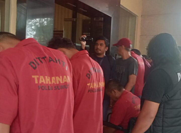 Polda Sumut Tangkap 7 Begal Sadis, Kerap Beraksi di Tempat Sepi