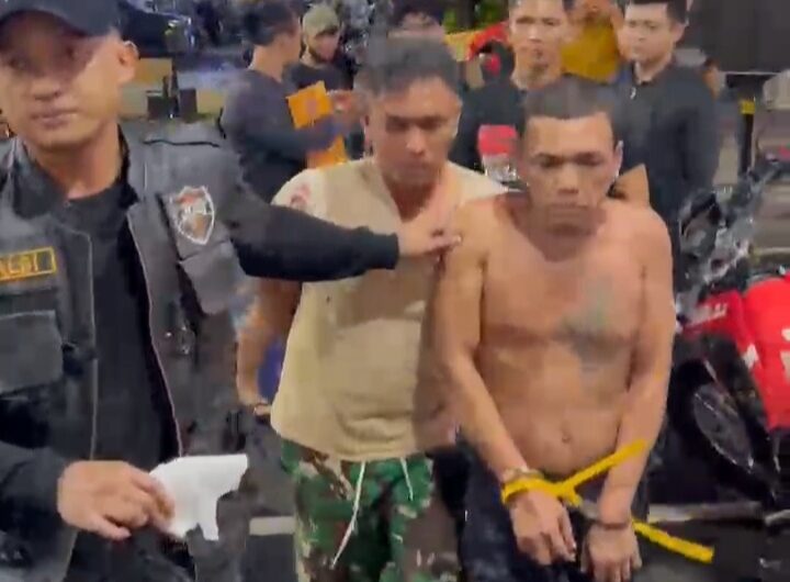 Bawa Pistol, 2 Preman Kampung Penganiaya Ibu Hamil Ditangkap