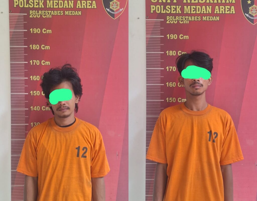Ini Tampang 2 Terduga Maling Pintu Rumah Kosong di Jalan Langgar