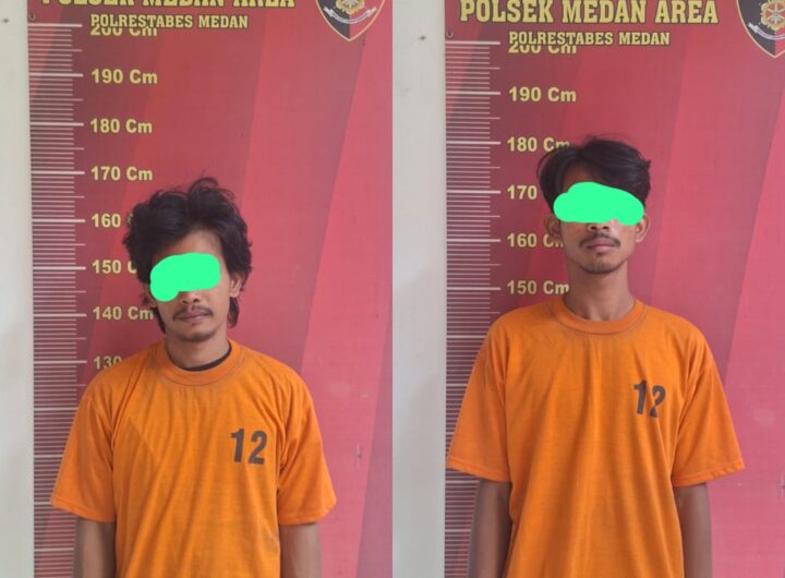 Ini Tampang 2 Terduga Maling Pintu Rumah Kosong di Jalan Langgar