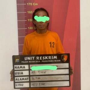 Polsek Medan Area Amankan Spesialis Pembobol Rumah Kosong