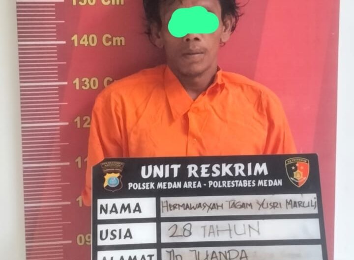 Ini Maling HP Berkeliling Rumah Mencari Mangsa, Ditangkap di Jalan Mangkubumi 