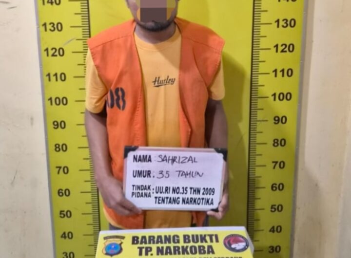 Polresta Deli Serdang Tangkap Pengedar Sabu Pantai Labu