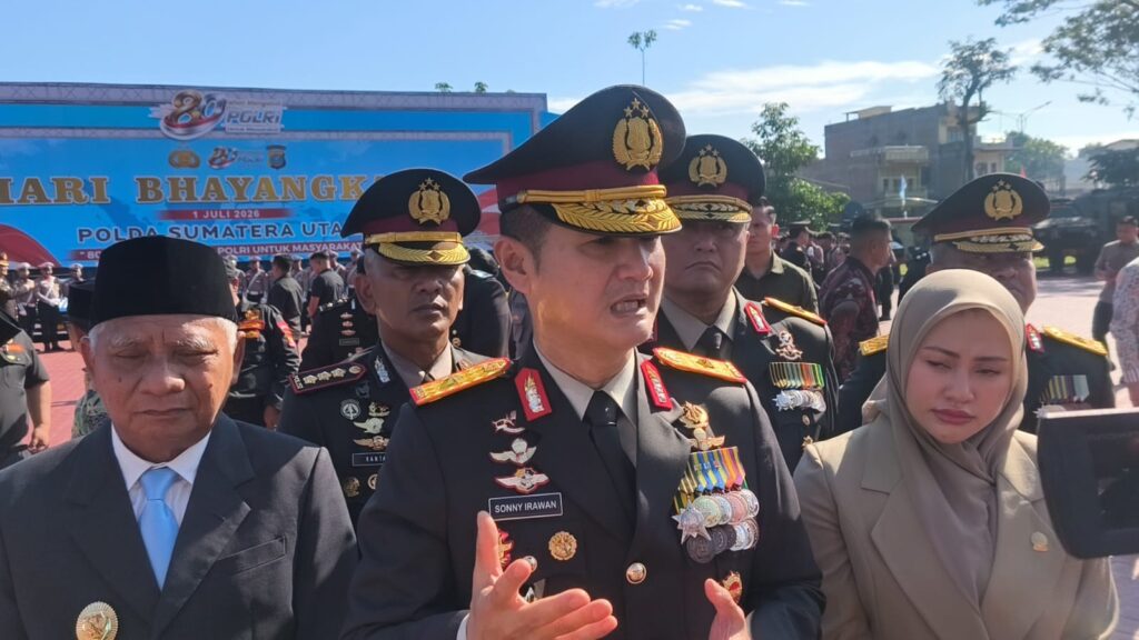 Raih Nugraha Sakanti di Hari Bhayangkara ke-80, Kapolda Sumut Terima Langsung dari Presiden