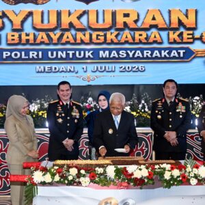 Wagub Sumut Surya Apresiasi Pengabdian Polda Sumut, Konsisten Melayani Masyarakat