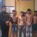 Respon Call Center 110, Polres Pelabuhan Belawan Amankan 4 Remaja Pelaku Tawuran
