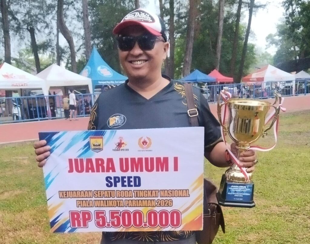 MIS Medan Raih 14 Emas, Pertahankan Gelar Juara Umum Kejurnas Sepatu Roda Piala Wali Kota Pariaman