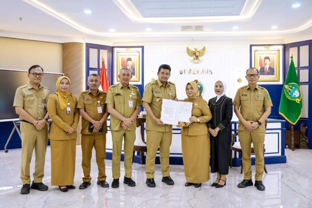 Tiorita Surbakti Resmi Terima SK Plt Bupati Langkat,Gubernur Sumut: Tekankan ASN Harus Layani Masyarakat