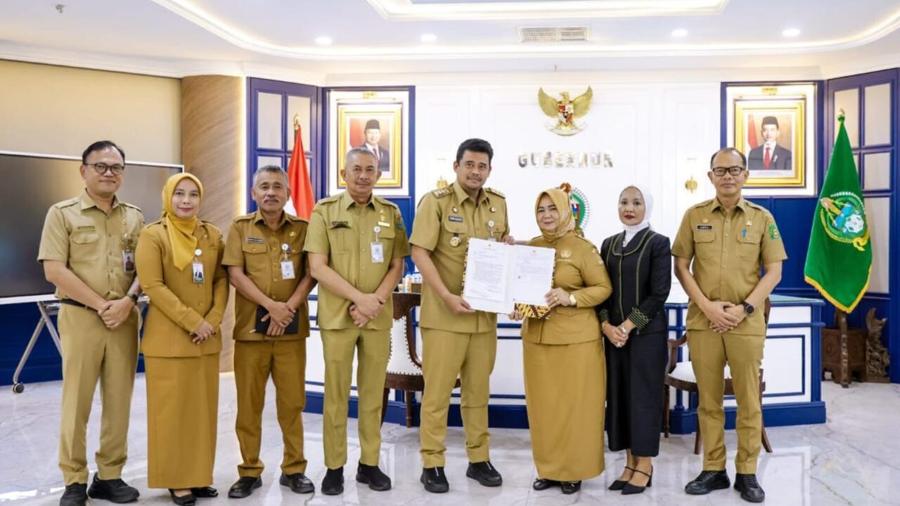 Tiorita Surbakti Resmi Terima SK Plt Bupati Langkat,Gubernur Sumut: Tekankan ASN Harus Layani Masyarakat