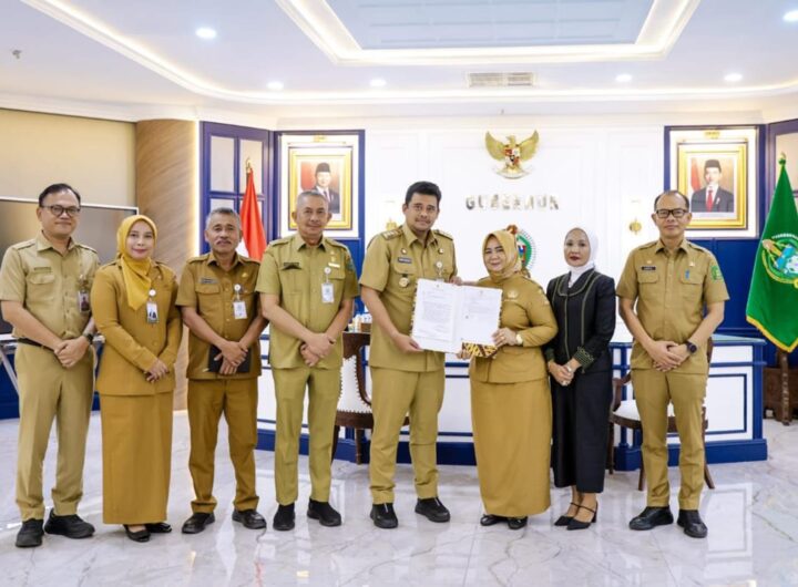 Tiorita Surbakti Resmi Terima SK Plt Bupati Langkat,Gubernur Sumut: Tekankan ASN Harus Layani Masyarakat
