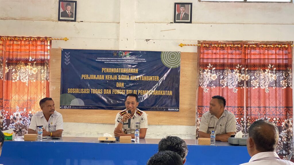 Bapas Waikabubak Bangun Sinergi dengan Kecamatan Loli, Optimalkan Pembimbingan Klien Pemasyarakatan
