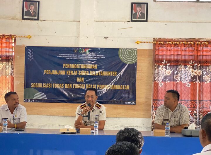 Bapas Waikabubak Bangun Sinergi dengan Kecamatan Loli, Optimalkan Pembimbingan Klien Pemasyarakatan