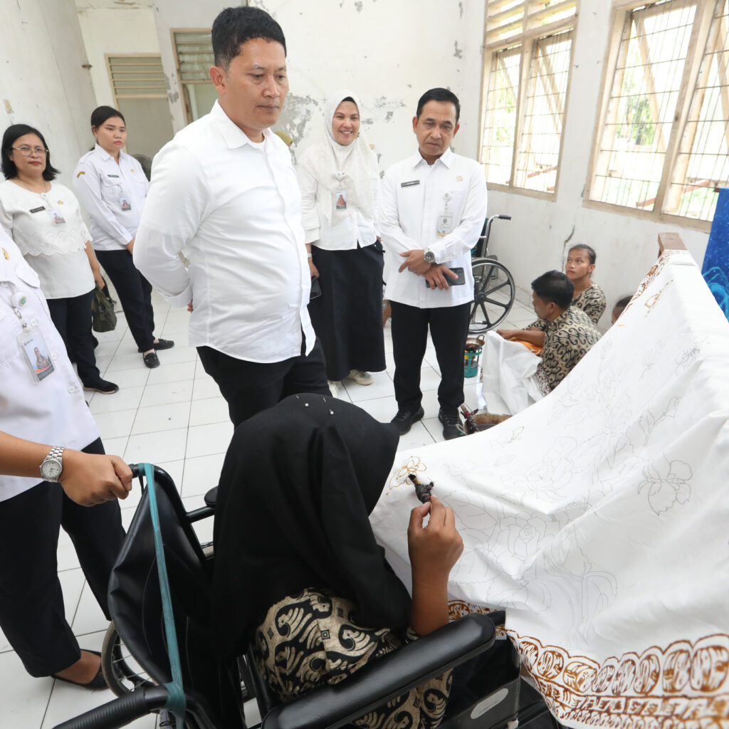 Batik Ciprat Karya Warga Binaan UPTD Sei Buluh Curi Perhatian, Dinsos Sumut Siapkan Pemasaran Digital