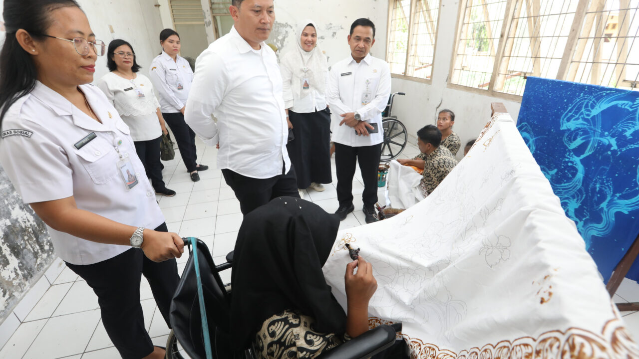 Batik Ciprat Karya Warga Binaan UPTD Sei Buluh Curi Perhatian, Dinsos Sumut Siapkan Pemasaran Digital