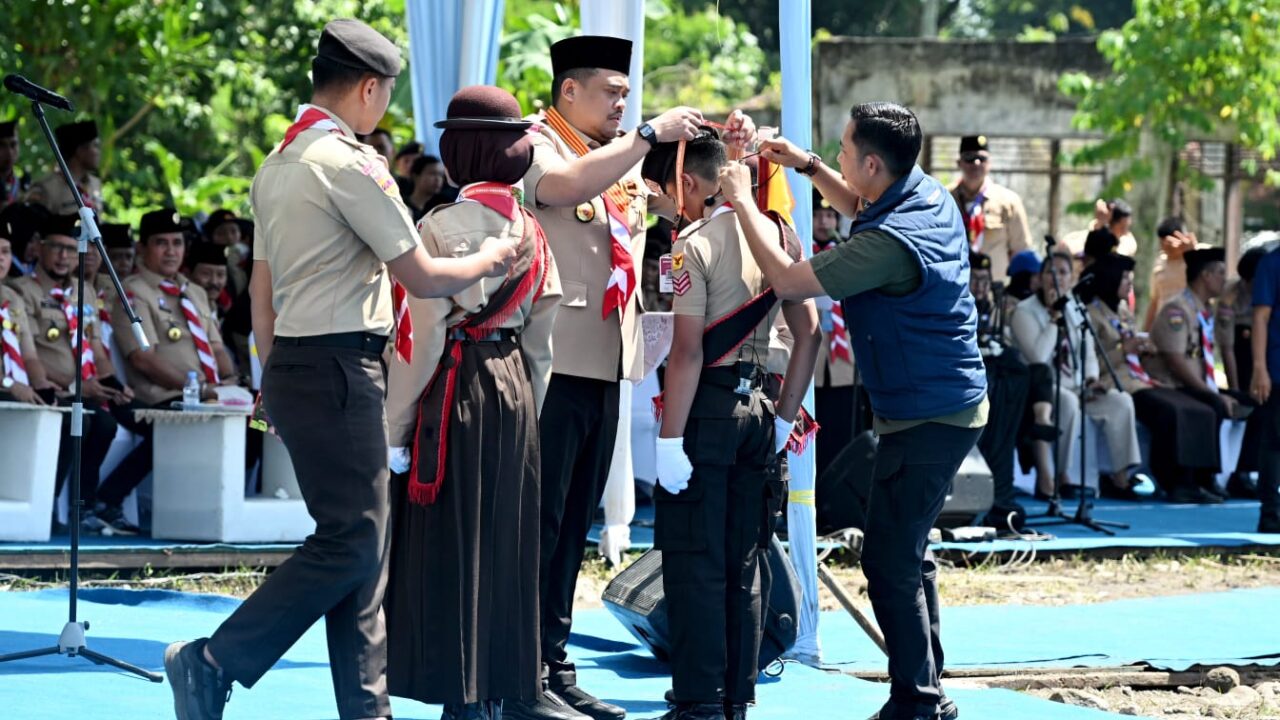 Bobby Nasution Tutup Jamdasu XI, Hadiahi 19 Petugas Upacara Berangkat ke Jamnas 2026