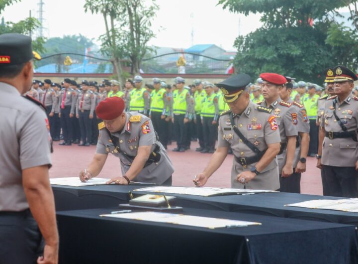 Pimpin Sertijab 24 Pejabat Utama dan Kapolres, Kapolda Sumut Tekankan Integritas serta Pelayanan Terbaik