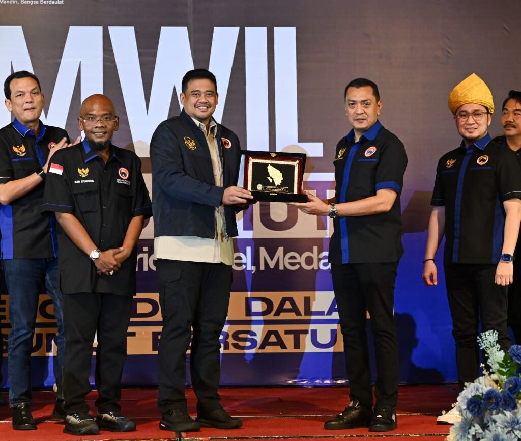 Bobby Nasution Ajak Kader GP Nasdem Perkuat Nasionalisme dan Perangi Narkoba